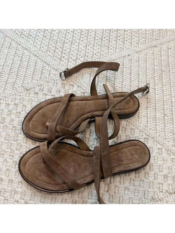 Reformation Jane Flat Sandal - Image 2