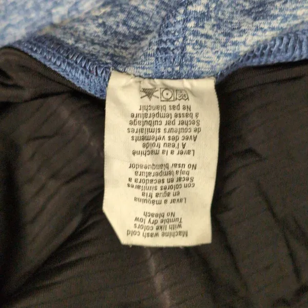 Beyond Yoga Beyond The Bump Blue Maternity Leggings Stretch Full Panel Size L - Image 6