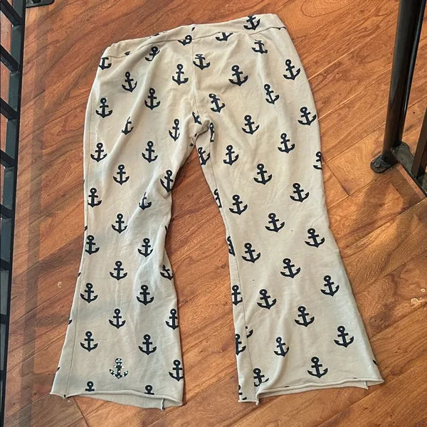 PRIMP Y2K Vintage Sailor Stud Embossed Lounge Pants Size Small - Image 8