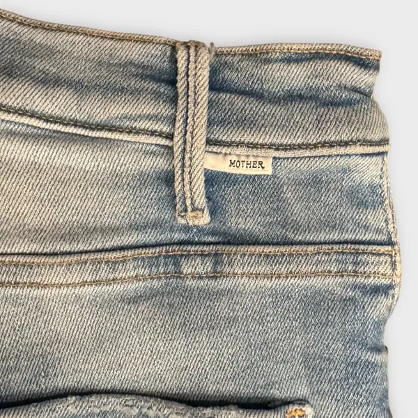 Mother The Hustler Ankle Fray Jeans In Limited Edition Size 23 - Image 9