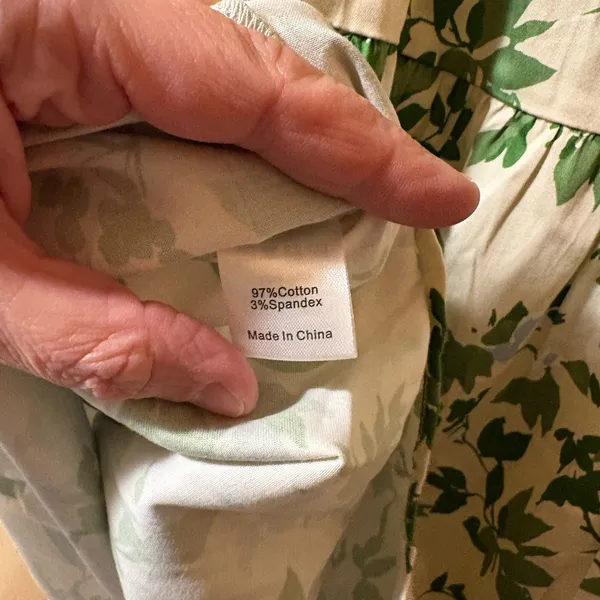 NWT Tuckernuck Royal Floral Shirt Dress - Image 7