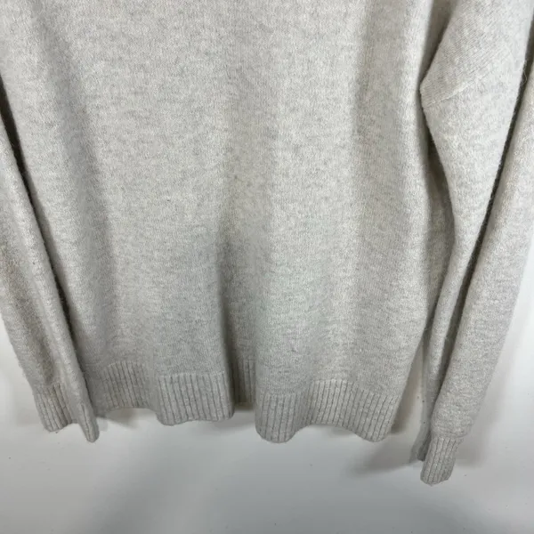 Madewell Merino Wool Alpaca‎ Blend Womens Biege Sweater Size Small Minimalist - Image 9