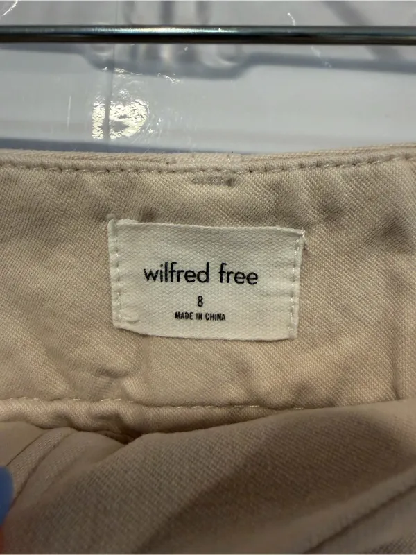 Beige‎ Aritzia Wilfred Free Cargo Wide-Leg Pants - Women's - Image 2