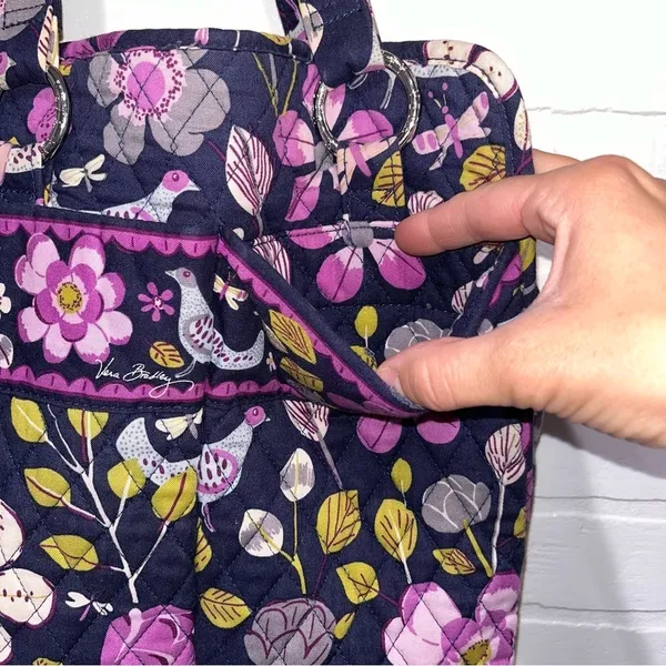 Vera Bradley Shoulder Tote Bag w/Two Magnetic Front Pocket - Image 5