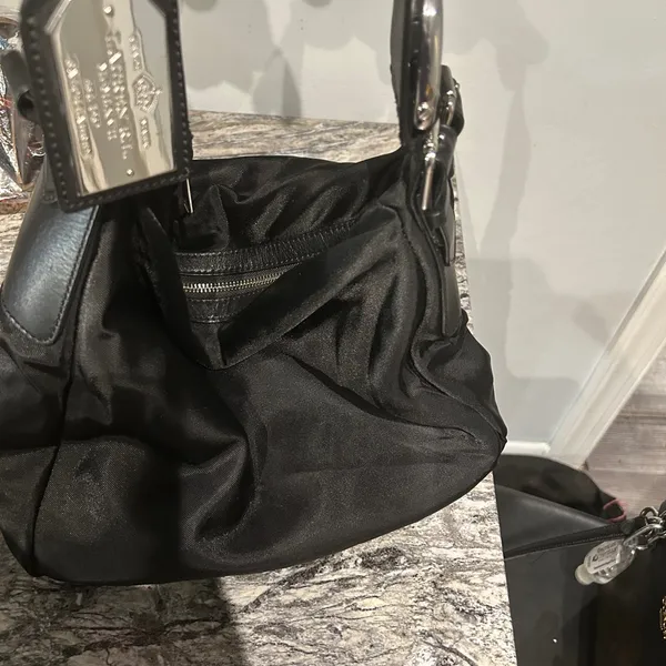 Lauren Ralph Lauren Black Slouchy Shoulder Bag - Image 8