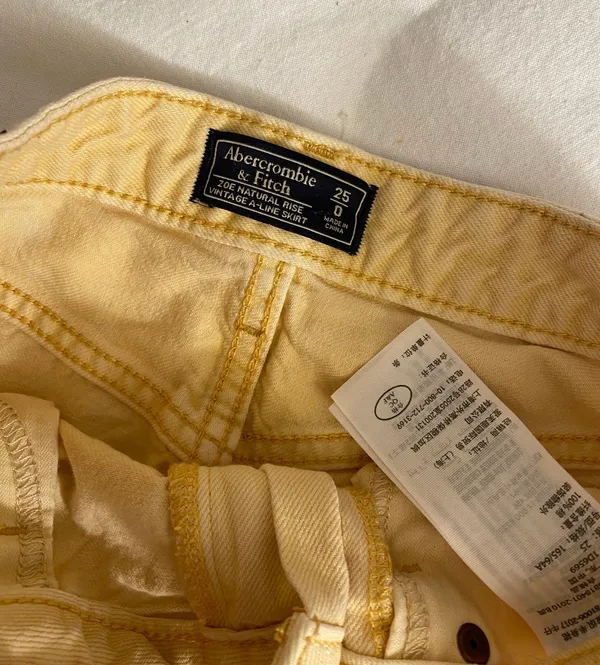Abercrombie Denim Mini Skirt - Image 3