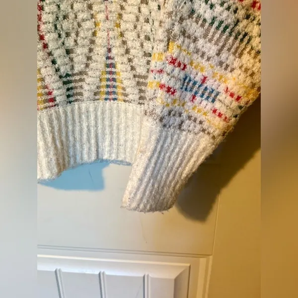 Anthropologie Sleeping on Snow Cream Sweater Pullover - Image 4