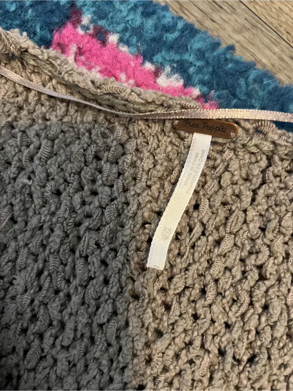 Free people Cozy V-Neck Knit Sweater in Taupe - Image 11