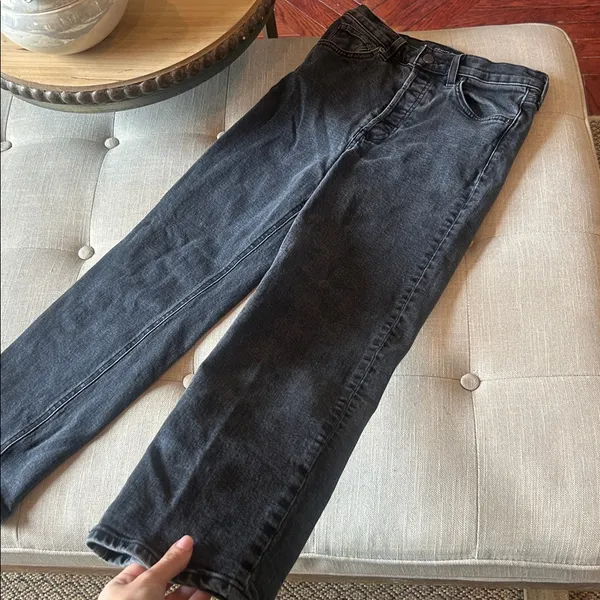 Denim Forum Aritzia The Arlo Hi-rise Straight Jean - Image 3