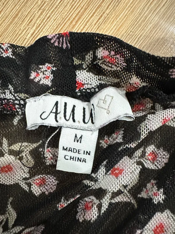 Vintage 90’s styled midi dress floral fall Medium - Image 8