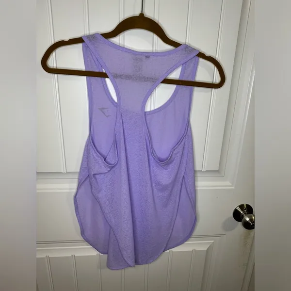 Gymshark Breeze Vest Lightweight Lilac Split Tank... - Image 4