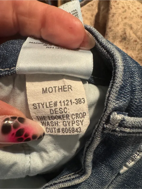 MOTHER Denim The Looker Crop in Gypsy- 26 - Image 7