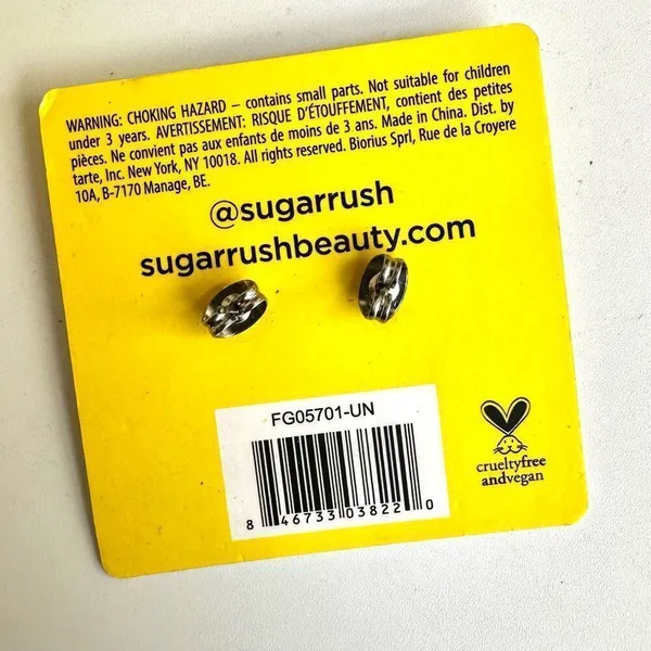 Sugar Rush Tarte dainty gold tone cactus stud earrings - Image 2
