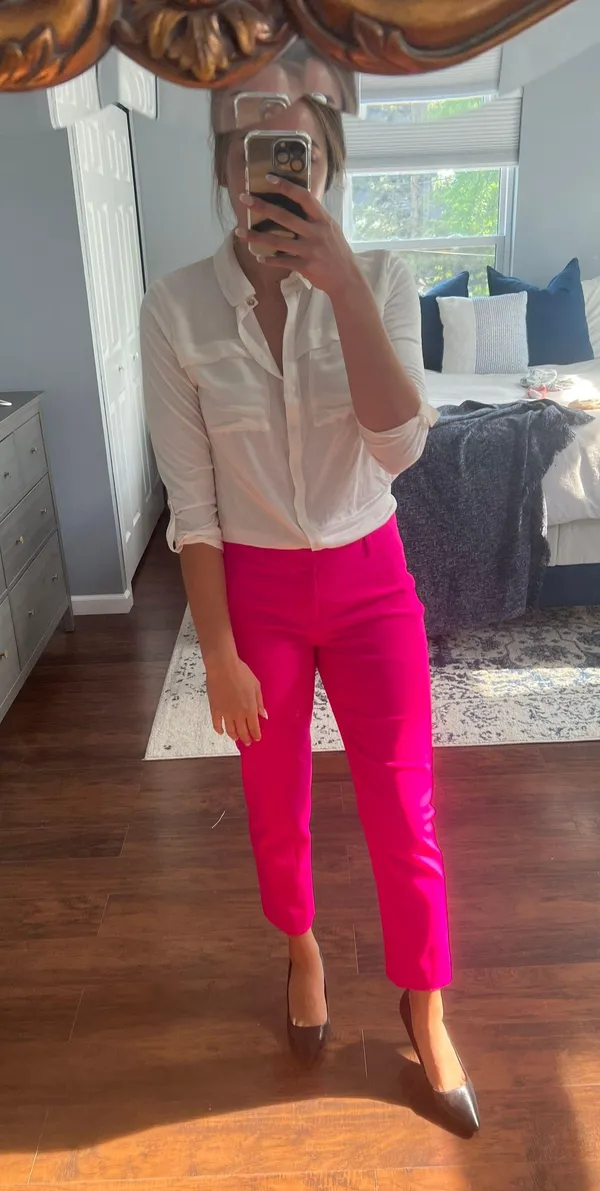 Ann Taylor White Blouse - Image 2