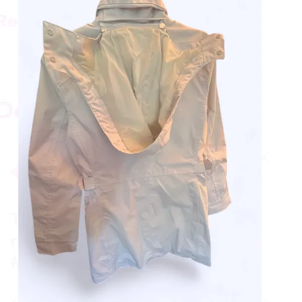THE NORTH FACE Trench Jacket Coat Women Mid Length Hood Full Zip Moonlight. SP. - Image 3