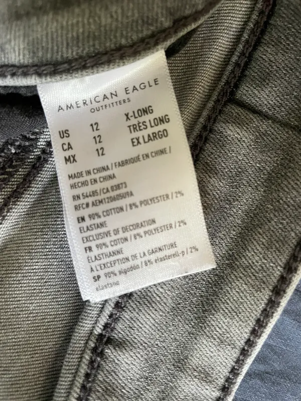 American Eagle Outfitters Next Level Stretch Jeans - Image 3