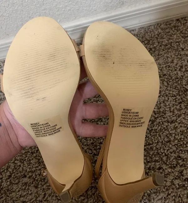 JustFab Nude Heels - Image 4