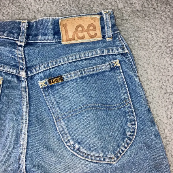 Lee Riders Jeans Women 24x33 High Rise Straight‎ Leg Vintage Medium Wash 90s Mom - Image 13
