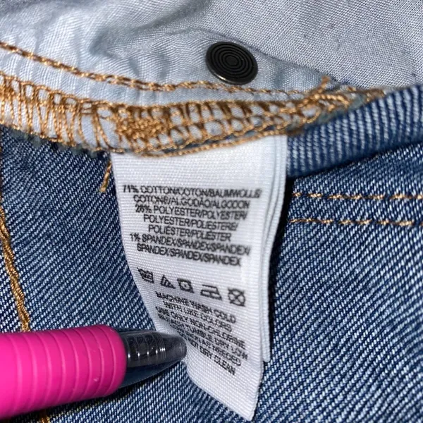 Free People Womens 25 Distressed Skinny Denim Blue Jeans 61855-1651 5125‎ - Image 5