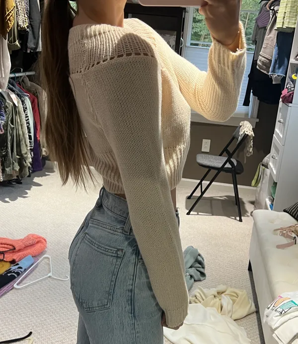 Cream Sweater - Image 2