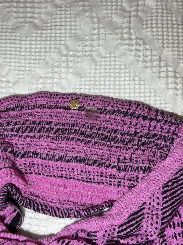 Free People Bandana Top in Black and Purple - Image 4