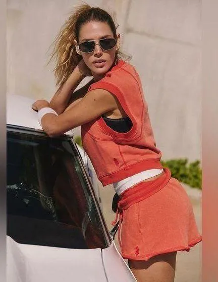 NWT Free People Time After Time Set In Flame Current Color on Free People $98 - Image 2