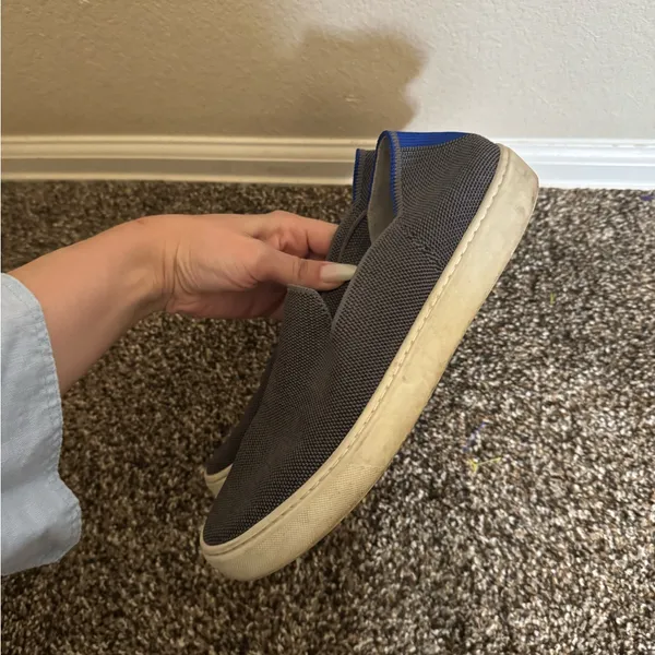 Rothy’s Original Slip On Sneaker Size 8.5 in grey‎ - Image 5