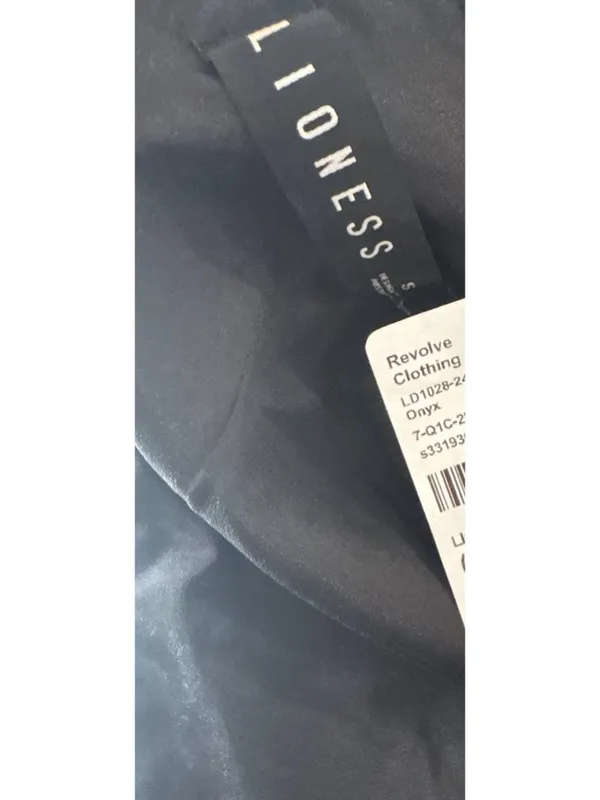 Lioness Martini Mini Dress in Onyx Medium New Womens Tailored Shirtdress - Image 9