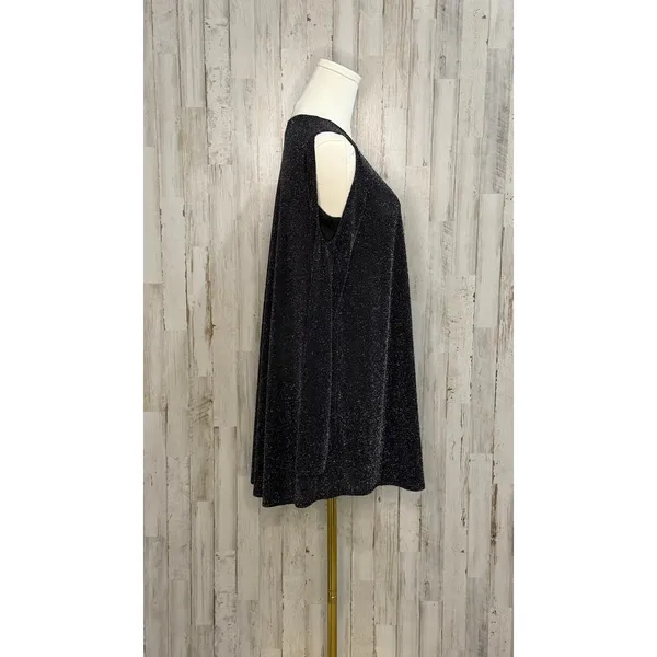 Show Me Your Mumu Women's Black Sparkle‎ Dress Size Small Party Cocktail - Image 3