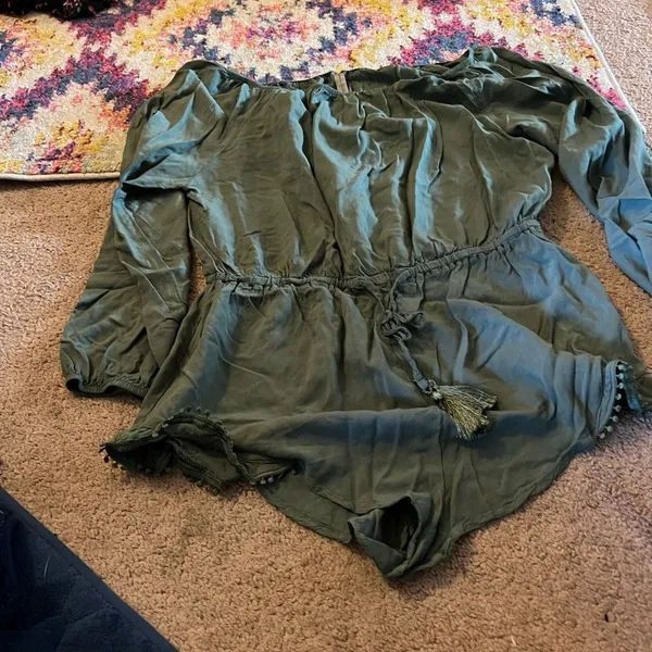 Victoria's Secret medium green romper - Image 2