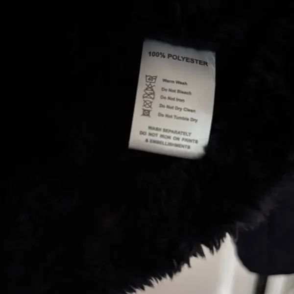 Jeep Navy Blue Quilted Hooded Jacket Fuzzy‎ Soft Lining Size Large Coat Logo VTG - Image 14