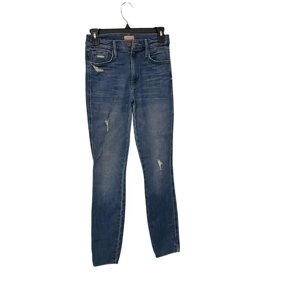 Mother The Vamp Fray Natural Born Trouble Skinny Jeans Size 24 - Image 2