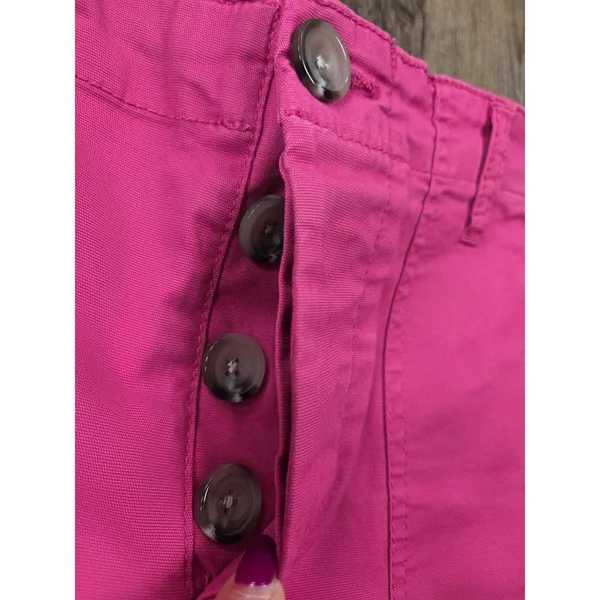 Cabi Canyon Shorts Solid Bright Pink Size 10 Style # 6190 - Image 2