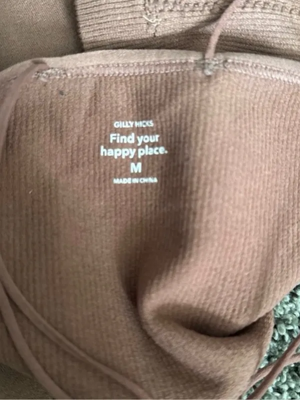 Gilly Hicks Hollister crop top size medium brown 0015 - Image 3