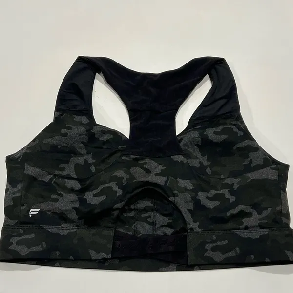 Fabletics on the go medium impact camo sports bra 2x - Image 7