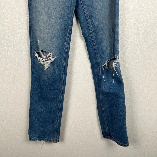 Reformation Jeans Women's Cynthia‎ High Rise Straight Jeans Sz 23 - Image 3
