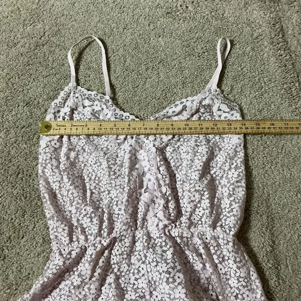 Victoria's Secret Floral Babydoll Lace Teddy Romper Romantic Pink‎ XS - Image 4