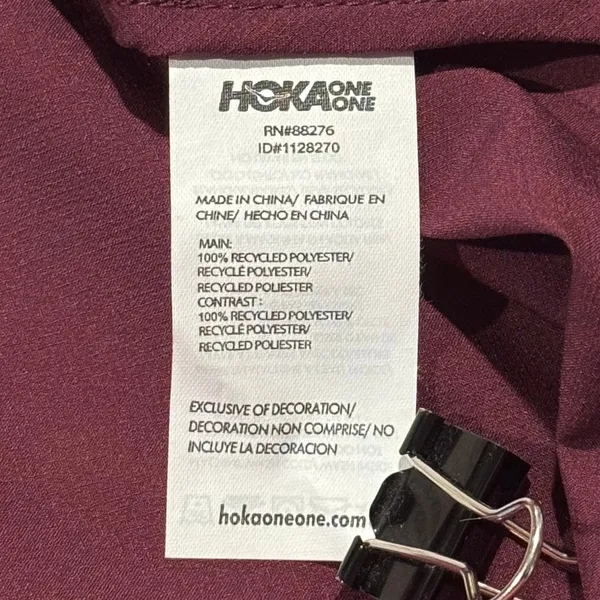 NWT Hoka Pullover 1/2 Zip Wind Shell Athleisure Y2K Sporty Gorpcore Purple Small - Image 5