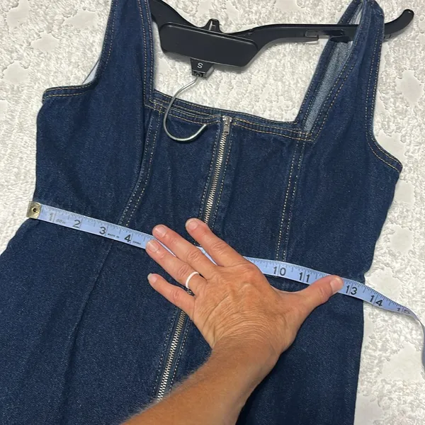 BDG Urban Outfitters Denim Jumper Dress - Image 16