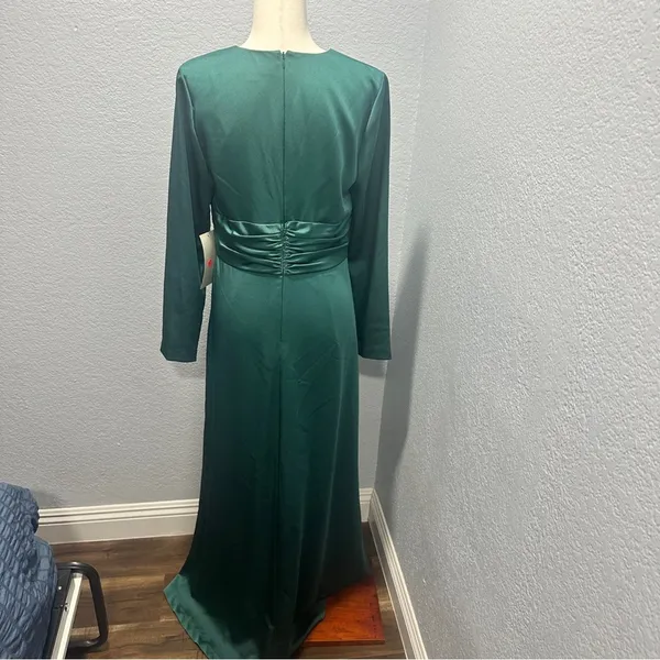 Kay Unger Kayla Gown Size 10 Green Formal Evening Gown Mother of Bride NWT - Image 6