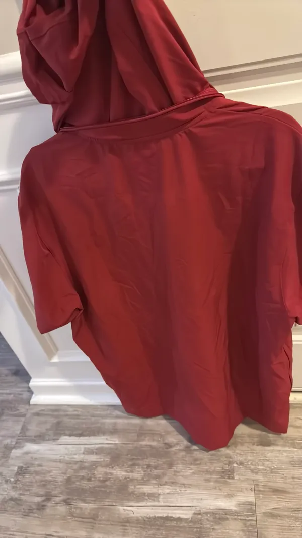 Alabama Nike short sleeve pullover with hood - Image 7