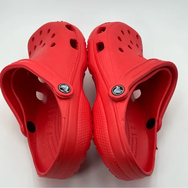 CROCS Women's Vibrant Red Sandals W‎ 9 / M 7 - Image 7