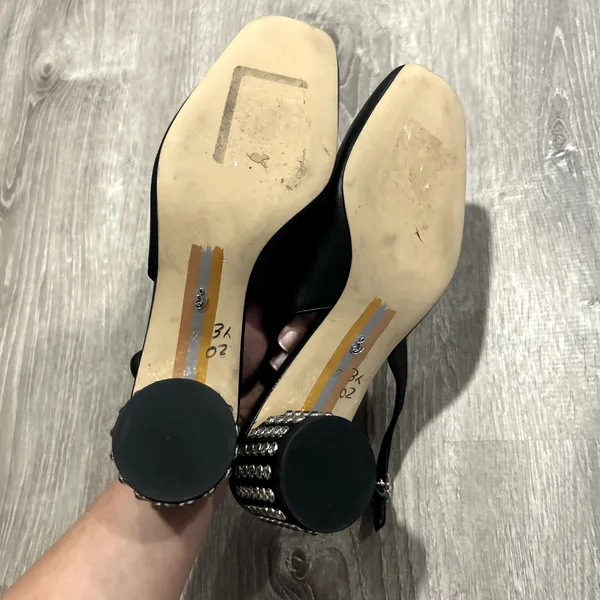 Sam Edelman Terra Gem Slingback Snip-Toe Pumps Size 7 - Image 5