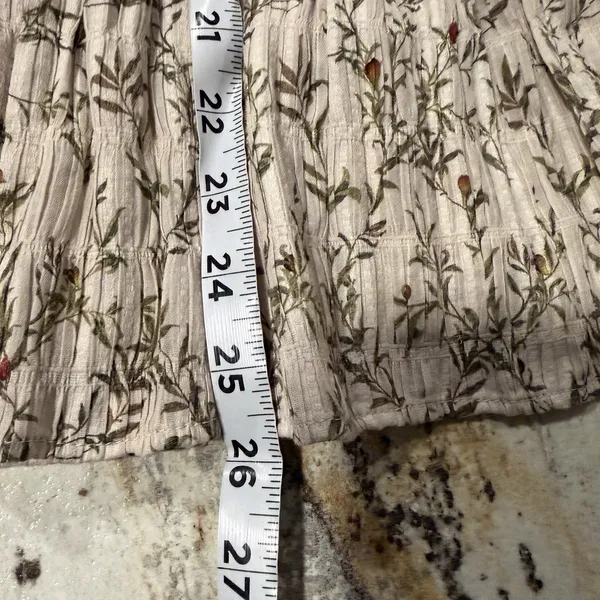 Sir The Label Alba Leaf Printed Mini Dress XS Tie Shoulder Straps Wedding Guest‎ - Image 15