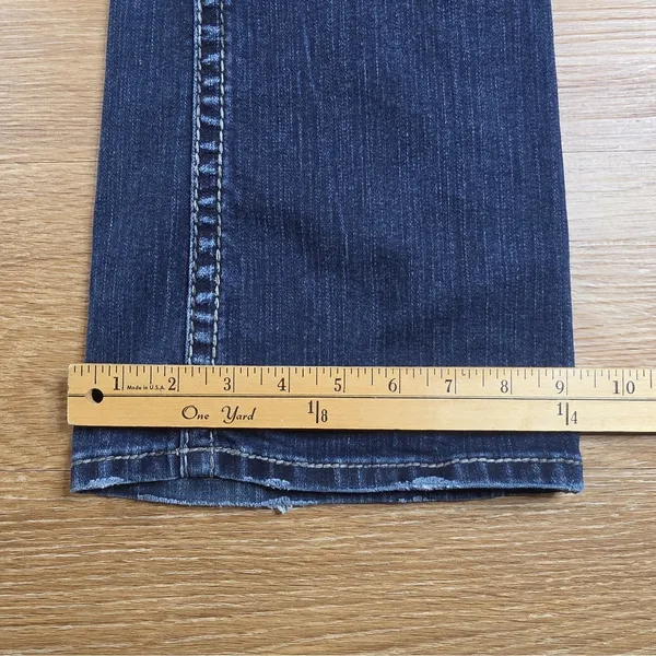 Silver Jeans Suki Surplus Womens 31x34 Bootcut Jeans Dark Wash Y2K Western - Image 8