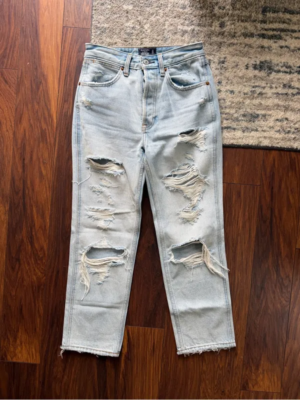 Abercrombie & Fitch Annie High rise ankle straight - Image 3