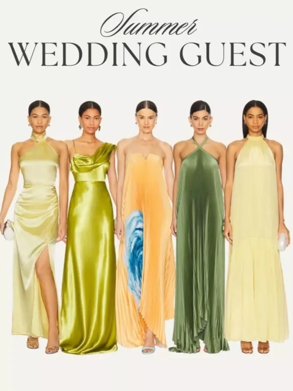 MORE TO COME Darcey Maxi Dress in Butter Yellow Small New Womens Satin Long Gown - Image 8