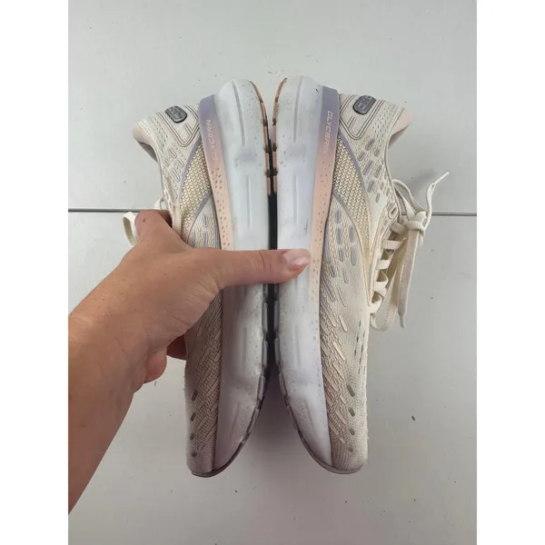 Brooks Glycerin 19 Womens Running Shoes Beige Athletic Sneakers Sz‎ 8.5 Running - Image 6