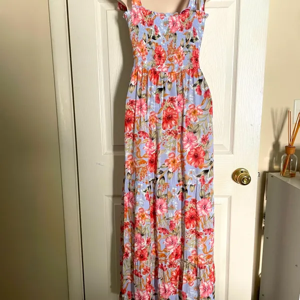 Elloh‎ Maxi Sundress Size Small Pink - Image 3