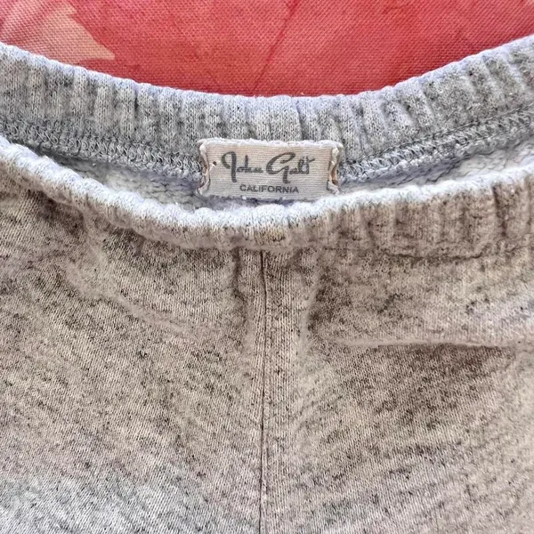 grey cotton mini shorts - Image 5